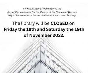 Read more about the article Library opening hours
