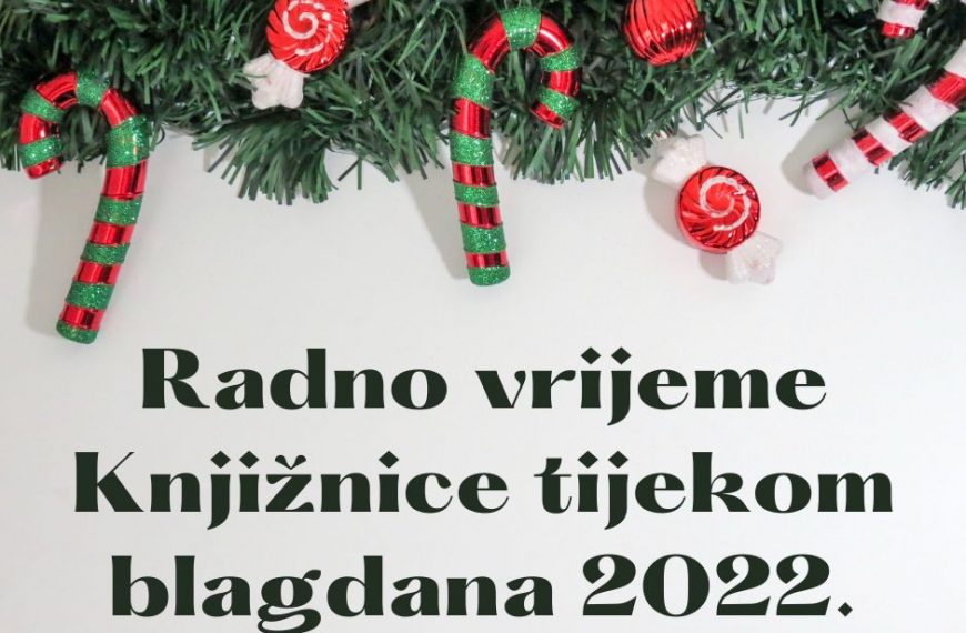 Radno vrijeme Knjižnice Filozofskog fakulteta tijekom blagdana 2022./2023.