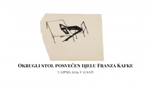 Pročitajte više o članku Okrugli stol posvećen djelu Franza Kafke