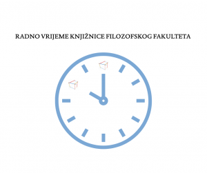Pročitajte više o članku OBAVIJEST O RADNOM VREMENU KNJIŽNICE