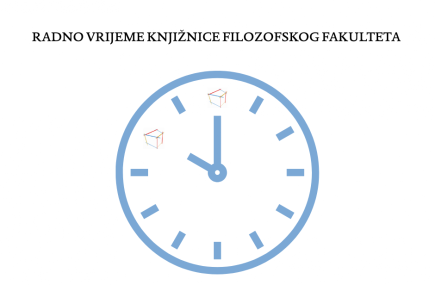 OBAVIJEST O RADNOM VREMENU KNJIŽNICE