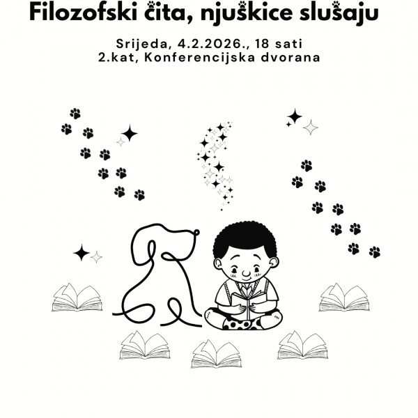 FILOZOFSKI ČITA, NJUŠKICE SLUŠAJU